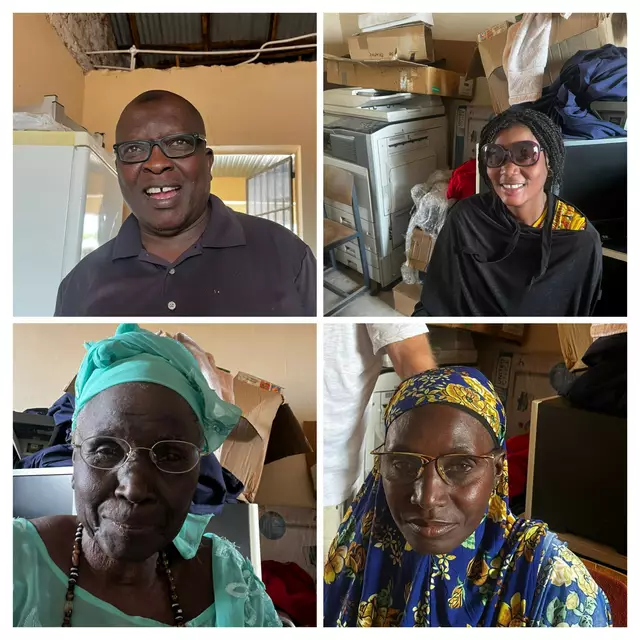 Stolze Brillenbesitzer | Foto: Andrea Sprengart