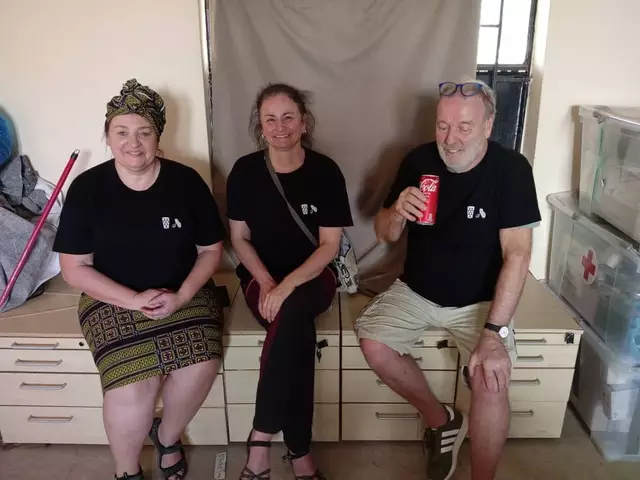 Pause und ein kleiner Plausch | Foto: Andrea Sprengart