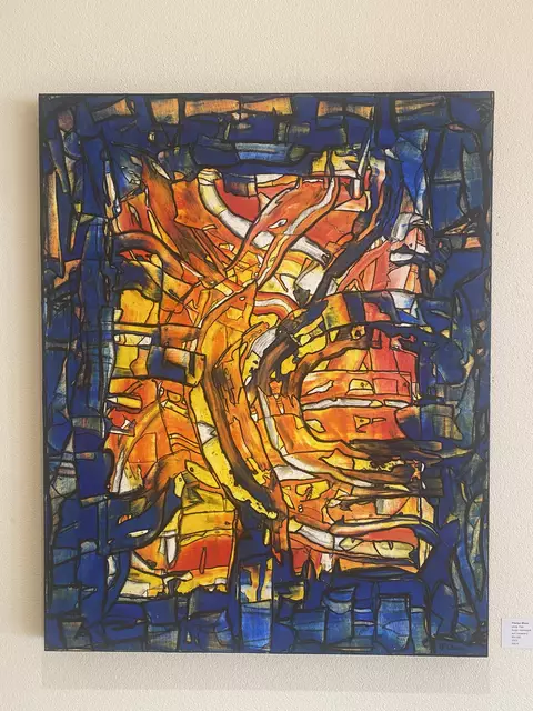 Florian Wunn, o.T., Acryl auf Leinwand | Foto: @HMichel