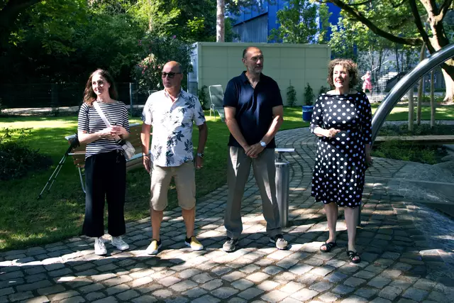 Katharina Kauer, Wolfgang Adrian,Michael Schnellbach, Diana Pretzell | Foto: Wolfgang Neuberth