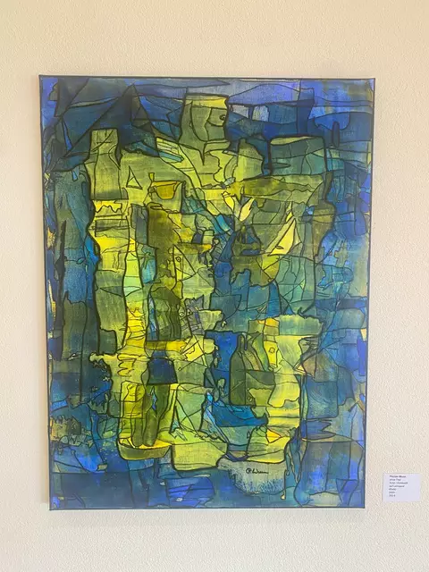 Florian Wunn, o.T., Acryl auf Leinwand | Foto: @HMichel