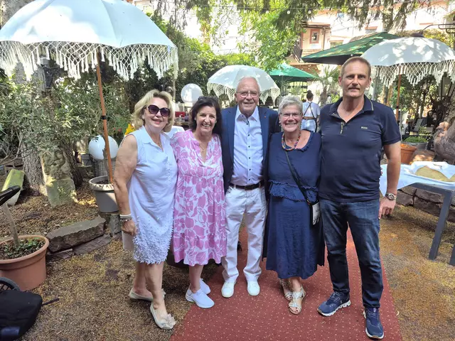 Rose Pöschel, Jasmine Kirschner, Jochen Pöschel, Birgit Westermann und Werner Back | Foto: Werner Schmidhuber