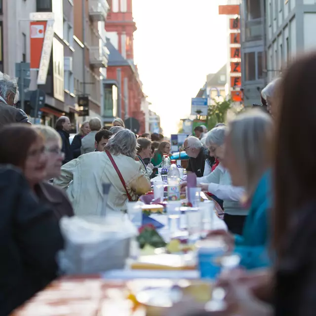 Meile der Religionen in der Mannheimer Innenstadt | Foto: Alexander Kästel