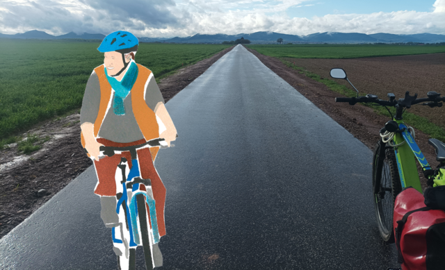 Auf Fahrradstraße über´s Feld | Foto: adfc