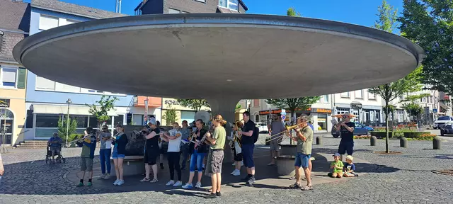 Auf dem Marktplatz in Kastellaun | Foto: Nicole Peschke