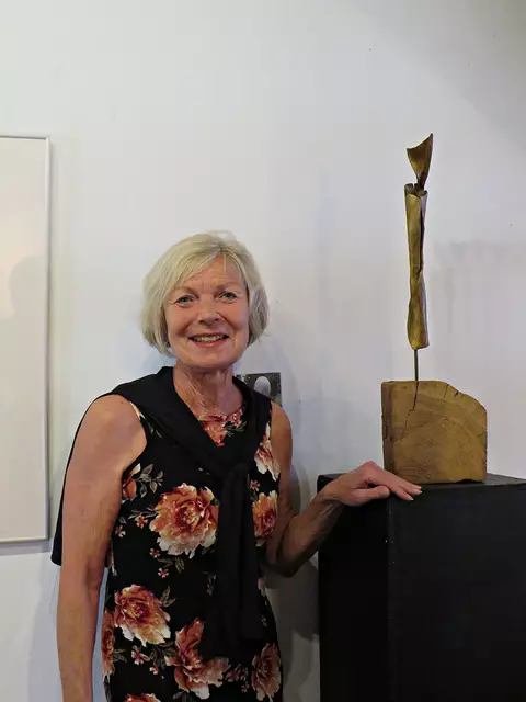 Bildhauerin Birgit Löwer aus Böhl-Iggelheim | Foto: Brigitte Melder