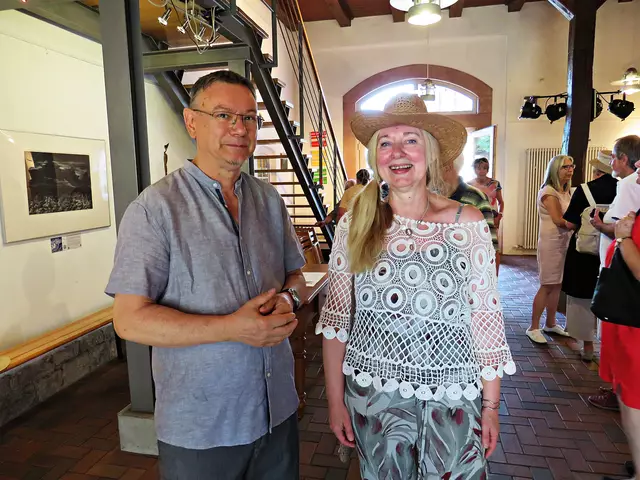 Martin Eckrich und Evelyn Tedesco - Schifferstadter Künstler | Foto: Brigitte Melder