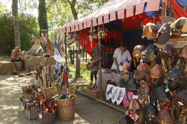 Allerlei Mittelalterliches wurde präsentiert | Foto: Anja Stemler