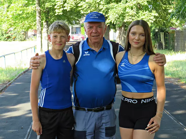 Mit ihrem stolzen Trainer Hans Koob | Foto: Brigitte Melder