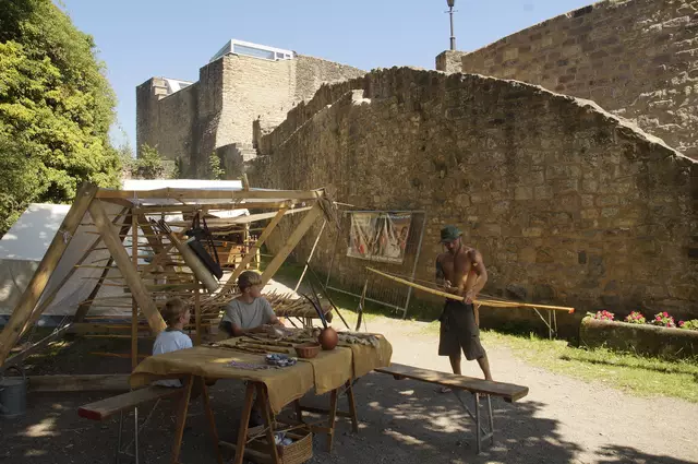 Bogenschießen stand auf dem Programm | Foto: Anja Stemler