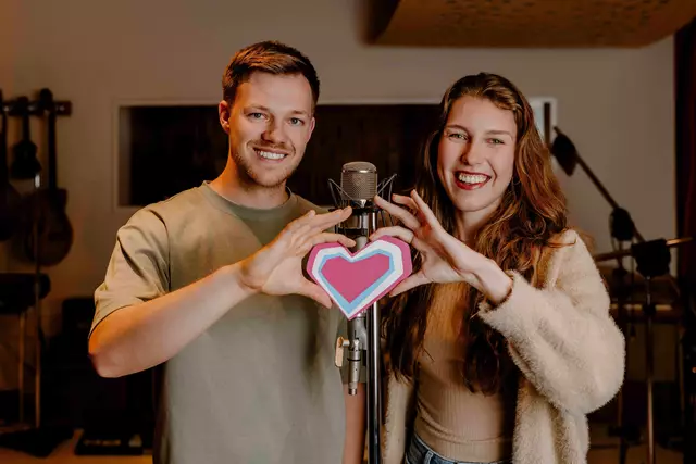 Pascal Blenke und Sarah Marie | Foto: Heymo Fotografie
