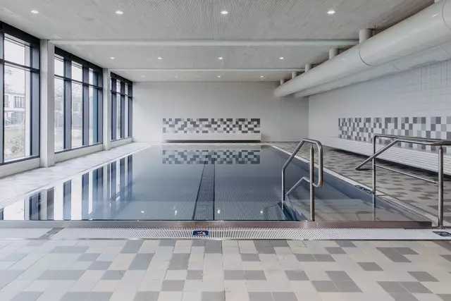 Sanierung des Bewegungsbads der Paul-Moor-Schule: Das 1978 errichtete Bewegungsbad der Förderschule wurde umfassend modernisiert | Foto: Bumb-Rübsam