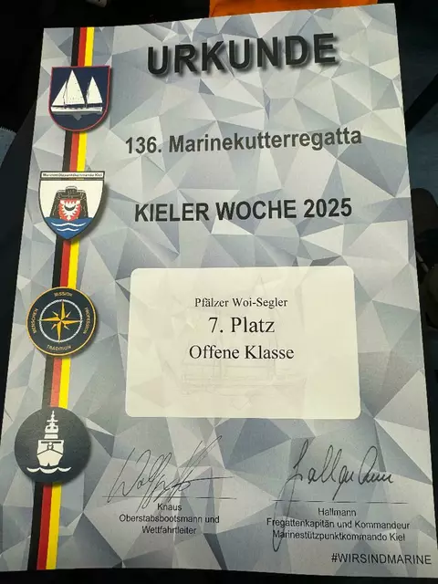 Urkunde | Foto: KCF
