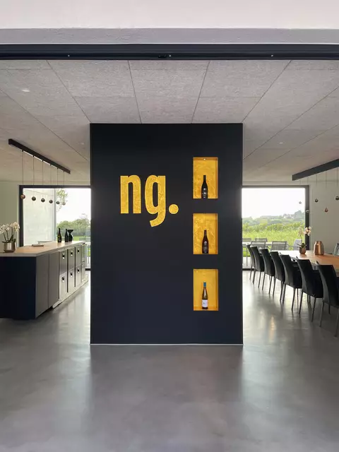 WEINLAGE 2.0 - the french view: In Schweigen-Rechtenbach zeigt das Weingut besondere Architektur | Foto: Architekturbüro