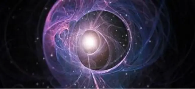 Künstlerische Darstellung, die an ein Quantenportal oder kosmische Verschränkung erinnert | Foto: AMIRES