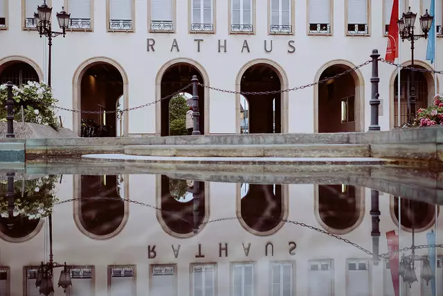 Rathaus Frankenthal | Foto: Pressestelle FT / Julian Beekmann