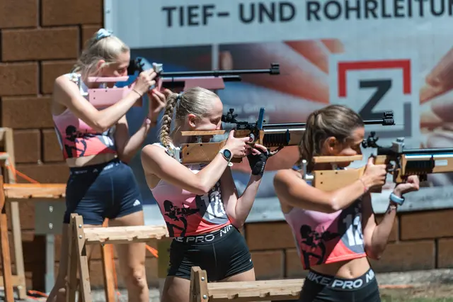 Target Sprint spannendes Schießduell der Juniorinnen
 | Foto: Sven Müller