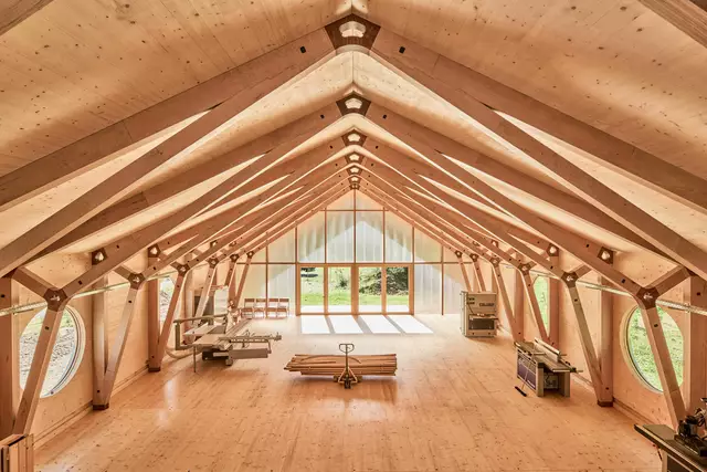 Werk- und Forschungshalle Diemerstein in Frankenstein | Foto: Andreas Labes Fotografie