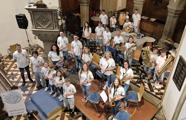 Jugendorchester „Die junge Bläserbande“ des Arbeiter-Musikvereins Jettenbach | Foto: Uwe Schultz 