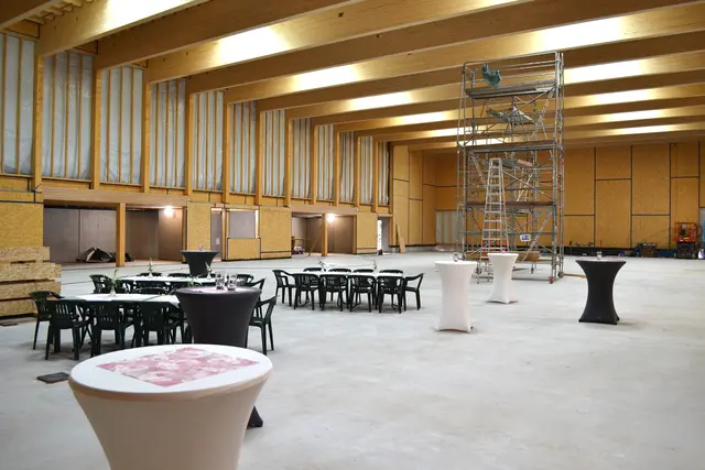 Die neue städtische Sporthalle in der Turnstraße | Foto: Frank Schäfer