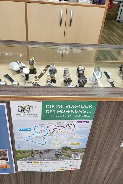 Auch das Plakat fand seinen Platz | Foto: Rudi Birkmeyer