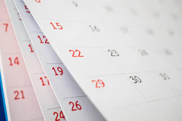 Kalender Symbolbild | Foto: Piman Khrutmuang/stock.adobe.com