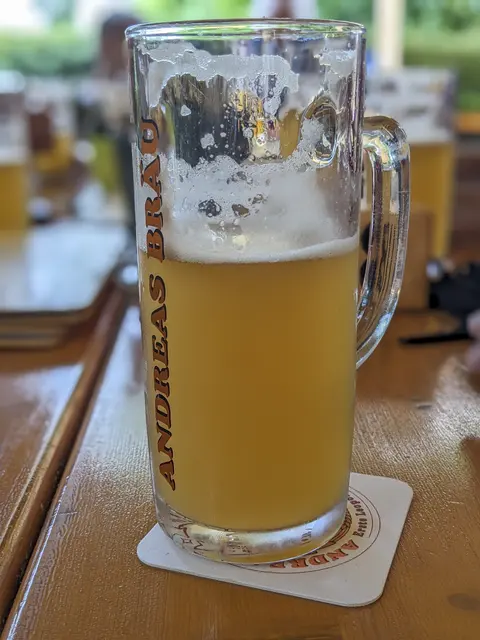 Der verdiente Durstlöscher. Das alkoholfreie Sportlerweizen. | Foto: Gerhard Öfner