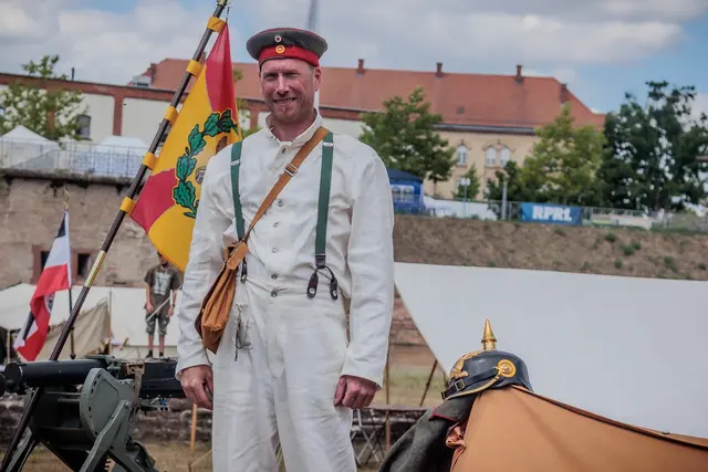 Festungsfest 2025: Die Geschichte der Festungsstadt Germersheim ist eng verbunden mit der Militärgeschichte | Foto: Paul Needham