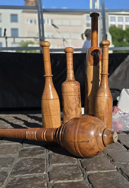 Gada &amp; Mudgal: Traditionelle Werkzeuge für yogische Kraft und Balance | Foto: HSS Germany