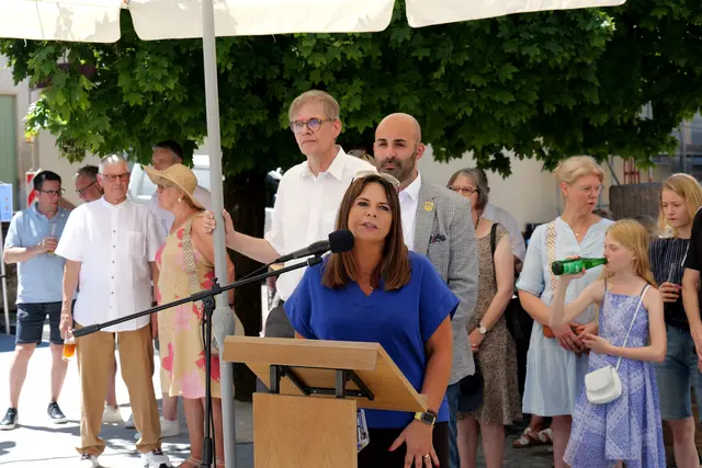 Stadtplanerin Julia Kaiser begleitet Landstuhl seit 2017 bei der Transformation der Innenstadt. | Foto: Erik Stegner