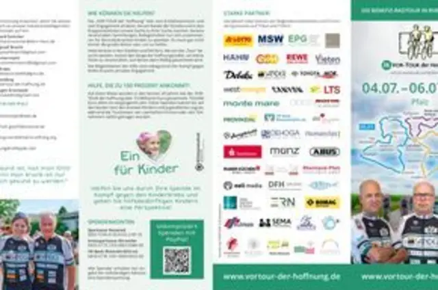 Flyer | Foto: VOR - TOUR der Hoffnung