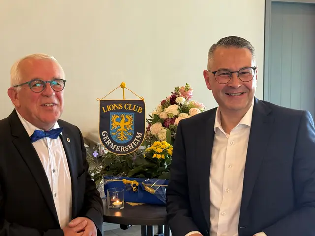 Wechsel an der Spitze des Lions Club Germersheim: Wolfgang Kuhn übernimmt Präsidentschaft | Foto: Nelles/Lions/gratis