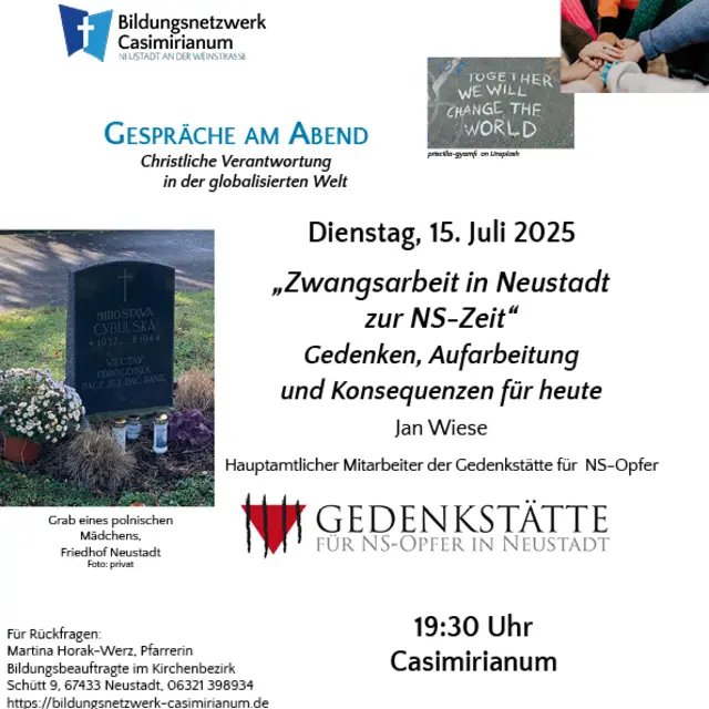 Plakat zur Veranstaltung | Foto: zur freien Verfügung