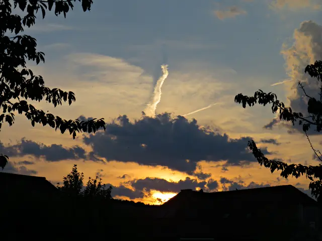 Noch den herrlichen Sonnenuntergang mitgenommen | Foto: Brigitte Melder