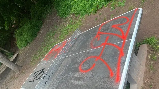 Vandalismus an der Grundschule Grethen | Foto: Stadtverwaltung Bad Dürkheim