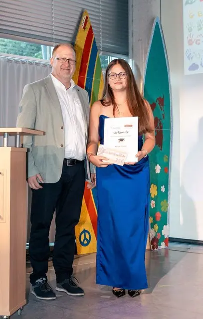 Bestes Zeugnis der Schule: Marija Grumic | Foto: Vanessa Steiner, Neumayerschule