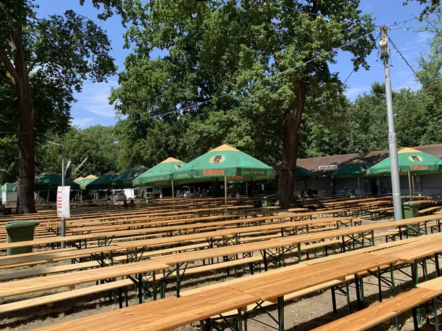 Der Waldpark in Altrip ist der schönste Biergarten in der Kurpfalz | Foto: Michael Sonnick