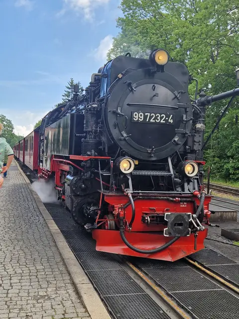 Dampflok auf den Brocken | Foto: Walter Fromkorth
