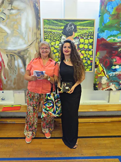 Gayane Markosyan und meine Wenigkeit | Foto: Brigitte Melder