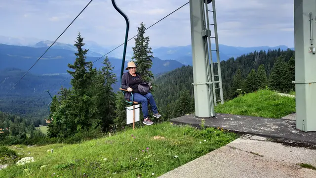 Dürrnbachhorn - Historische Sesselbahn | Foto: Kristin Hätterich