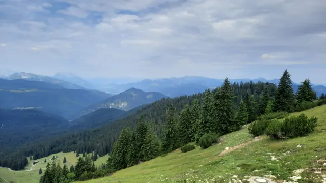 Blick vom Dürrnbachhorn | Foto: Kristin Hätterich