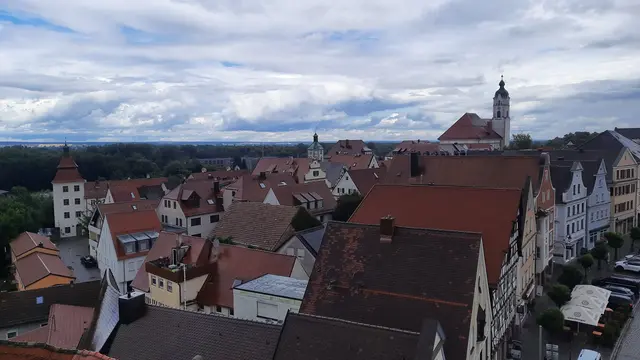 Blick aus dem Unteren Tor Günzburg | Foto: Kristin Hätterich