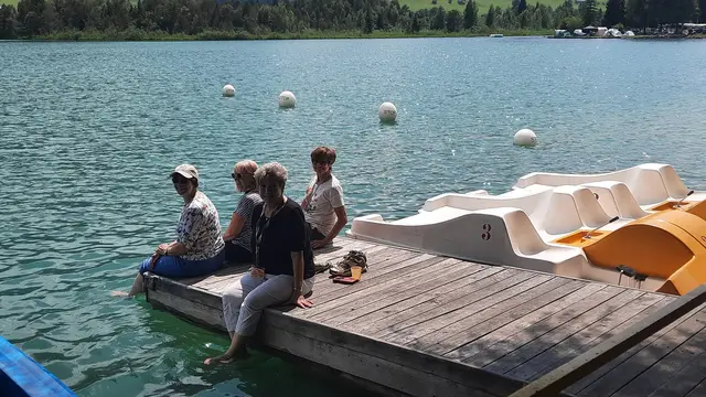 Zwischenstopp am Walchsee | Foto: Kristin Hätterich