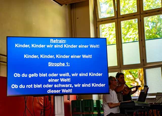 Das Motto der Veranstaltung | Foto: Wolfgang Neuberth