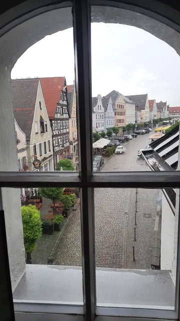 Blick aus dem Unteren Tor Günzburg | Foto: Kristin Hätterich