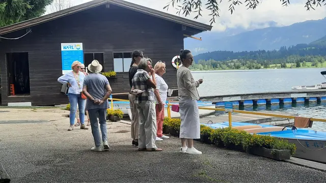 Zwischenstopp am Walchsee | Foto: Kristin Hätterich
