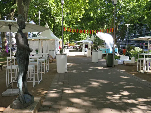 Ich war frühzeitig da und noch herrschte Ruhe | Foto: Brigitte Melder