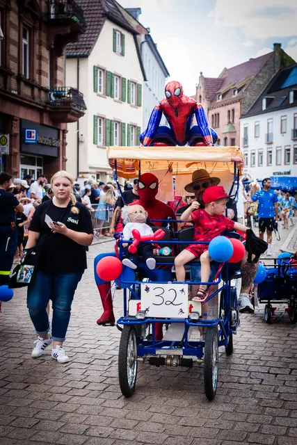 Spiderman - die freundliche Spinne aus Speyer | Foto: Cornelia Bauer