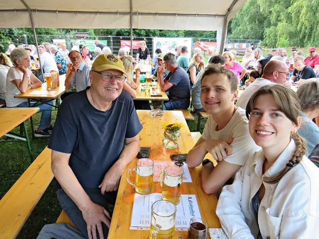 Familie Melder ließ den Tag hier ausklingen | Foto: Brigitte Melder