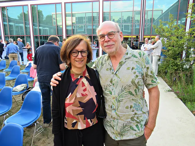 Gabriele Köbler und Wolfgang Nörr, einmal Freischwimmer entdeckt kommen jetzt immer | Foto: Brigitte Melder